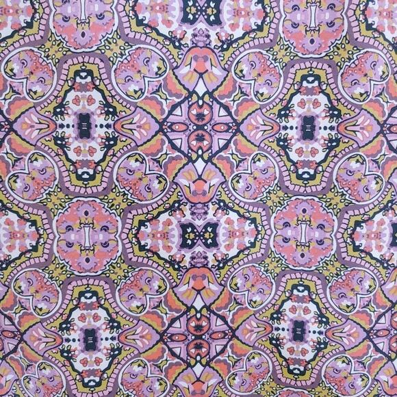 Lands' End Women's Quick Dry Mandala Print Shift Dress Plus Size 1X - Picture 2 of 9